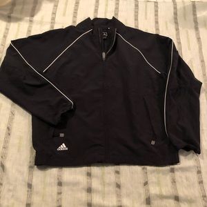 Adidas Black zipped jacket size Medium